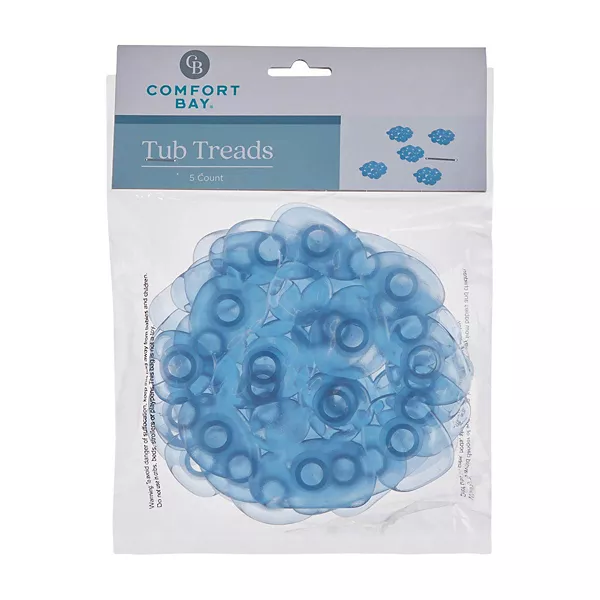 Comfort Bay Tub Treads, 5 Count - Assorted — Dollar General penny item