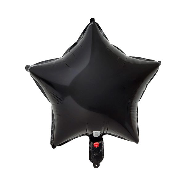 Star Mylar Balloon, Black — Dollar General penny item