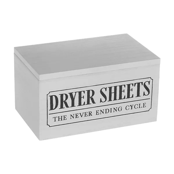 Wooden Dryer Sheets Holder with Lid — Dollar General penny item