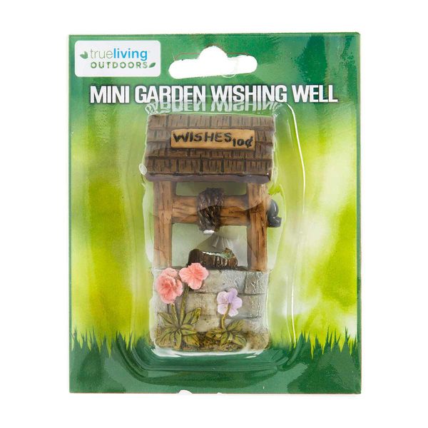 True Living Outdoors Mini Garden Wishing Well, Assorted — Dollar General (SKU 37333201)