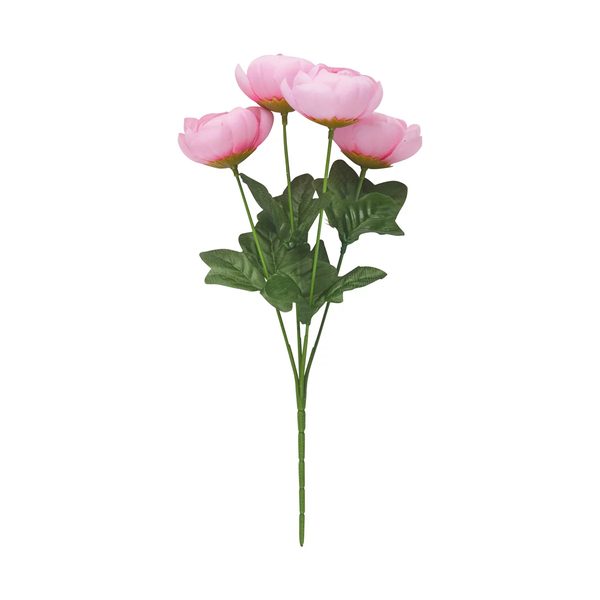 Artificial Ranunculus Bush, Pink — Dollar General (SKU 37617901)