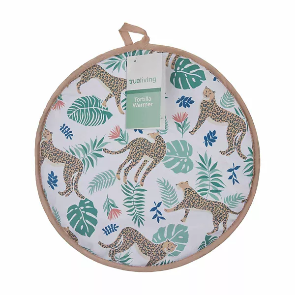 True Living Printed Tortilla Warmer, Assorted — Dollar General penny item
