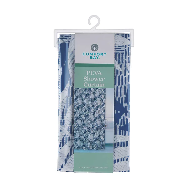 Comfort Bay Peva Shower Curtain Liner, 70 x 72 in - Assorted — Dollar General penny item