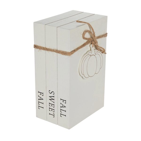 Harvest Stacked Faux Book Décor with Jute Twine, 1 Count, Assorted — Dollar General (SKU 38067701)