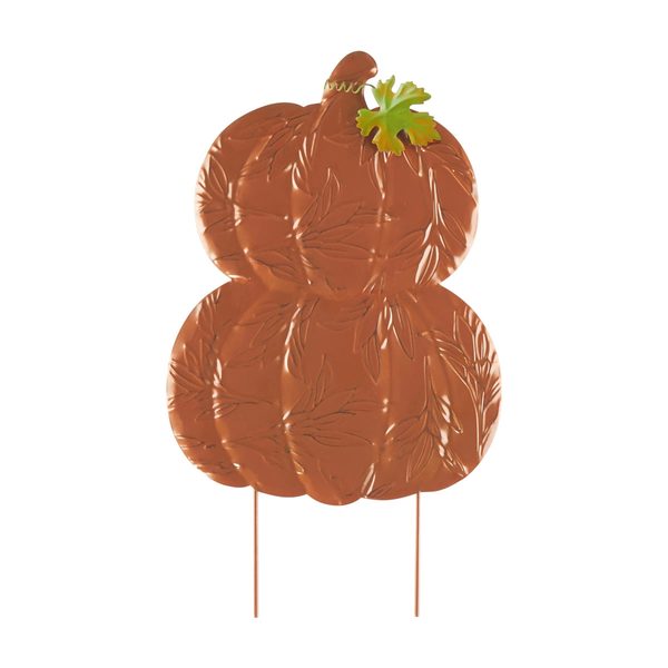 Harvest Décor Metal Pumpkin Stake, Assorted — Dollar General