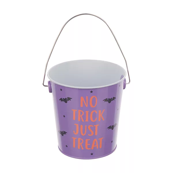 Halloween Mini Decorative Tin Pail with Handle, Assorted — Dollar General penny item