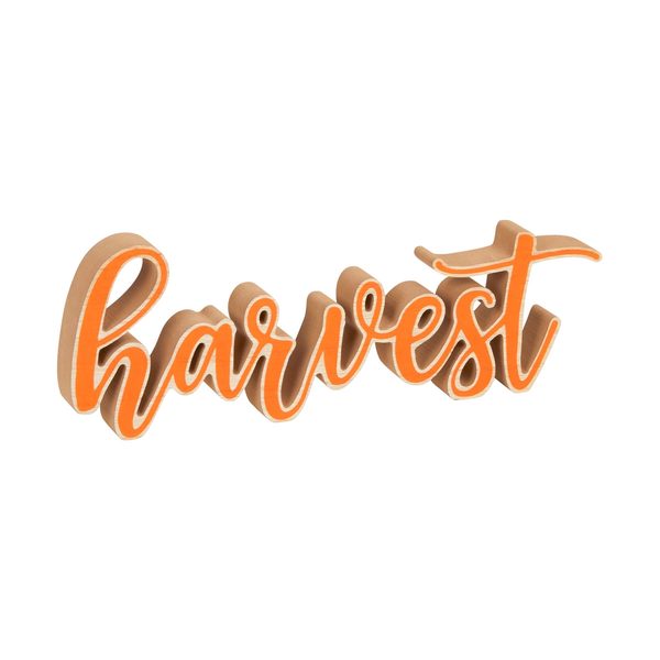 Harvest Table Top Decorative Word Sign, Assorted — Dollar General