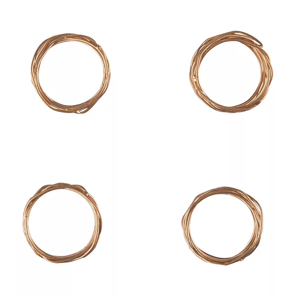 Decorative Napkin Rings, 4 Count — Dollar General penny item