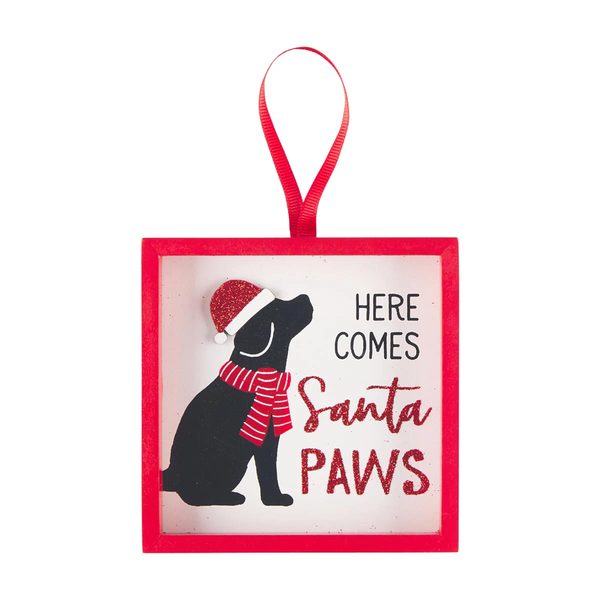 Holiday Pet-Themed Block Ornament, Assorted — Dollar General (SKU 38311301)
