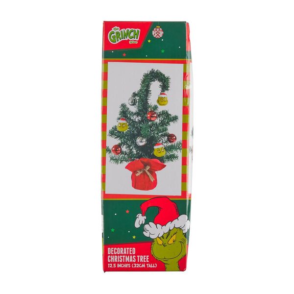 The Grinch Decorated Christmas Tree, 12.5 in — Dollar General