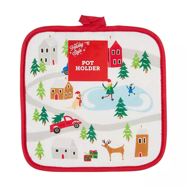 Holiday Style Traditional Christmas Pot Holder, Assorted — Dollar General penny item