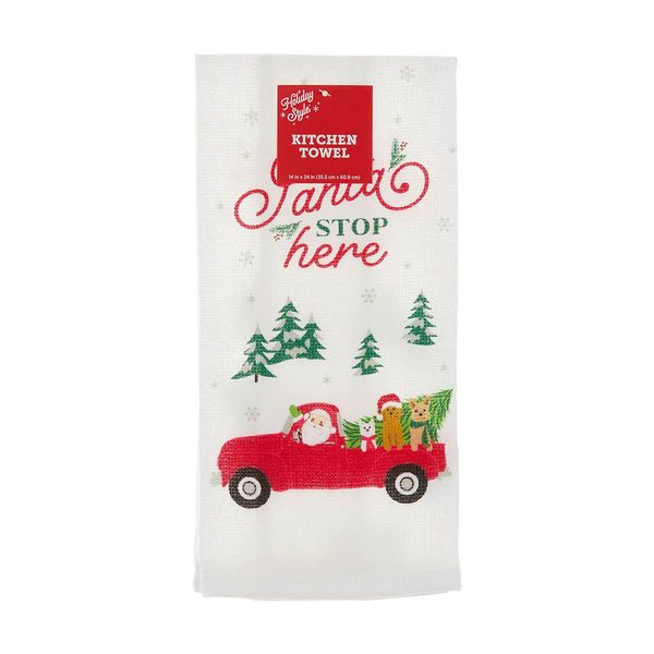 Holiday Style Traditional Christmas Kitchen Towel, Assorted — Dollar General (SKU 38460701)