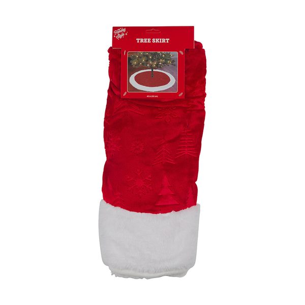 Holiday Style Christmas Tree Skirt — Dollar General (SKU 38480101)