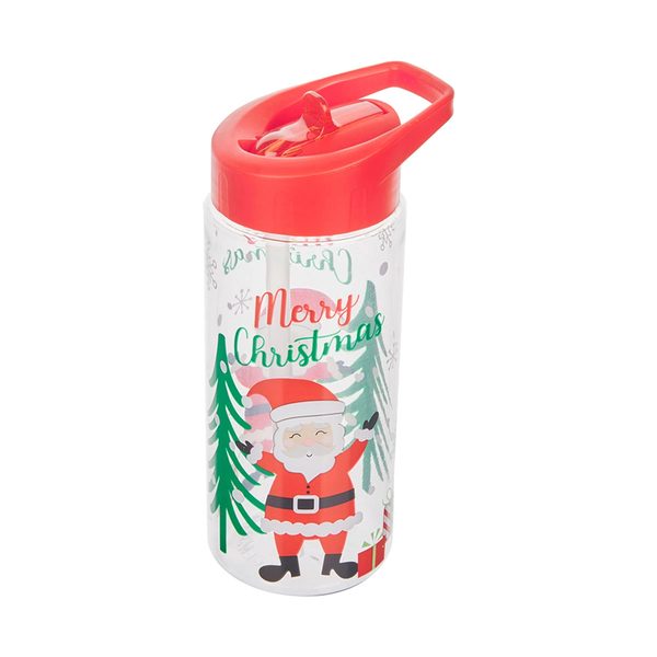 Christmas Kids Water Bottle with Straw, Assorted — Dollar General (SKU 38494201)