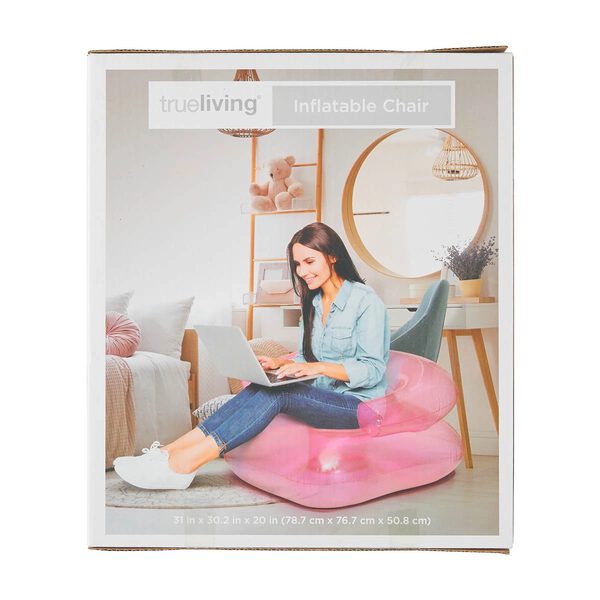True Living Inflatable Chair, Assorted — Dollar General (SKU 38517501)