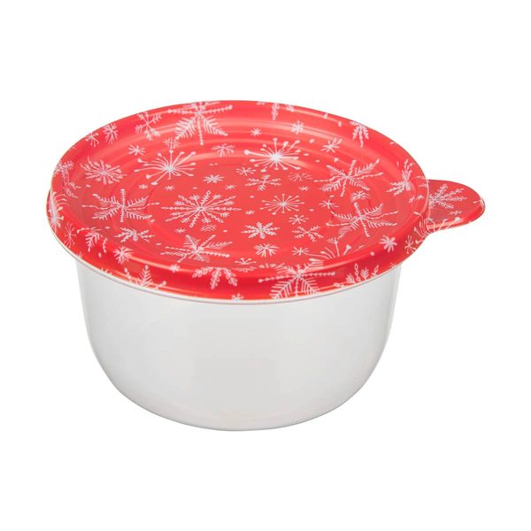 Christmas Food Storage Round Containers, 3 Count - Assorted — Dollar General (SKU 38538701)