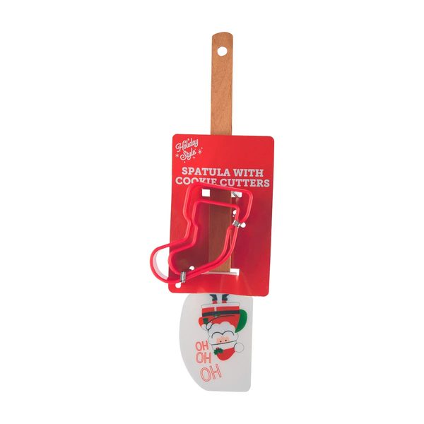Holiday Style Christmas Spatula with Cookie Cutters, Assorted — Dollar General (SKU 38541501)