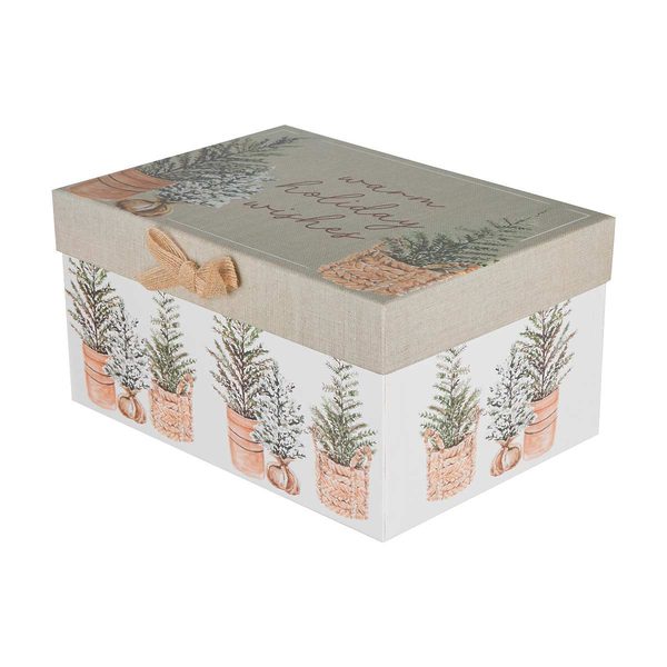 Christmas XL Rectangle Ornament Box — Dollar General (SKU 38596701)