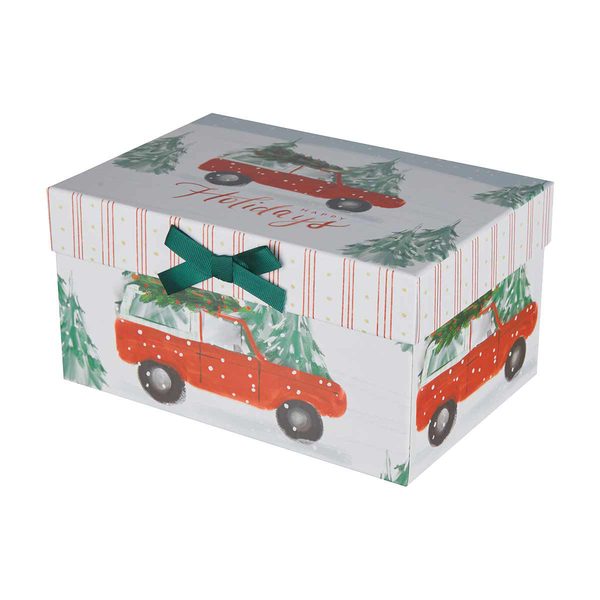 Christmas Large Rectangular Card Box — Dollar General (SKU 38597501)