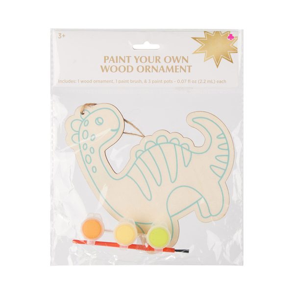 Paint your Own Wood Ornament Kit, Assorted — Dollar General (SKU 39115901)