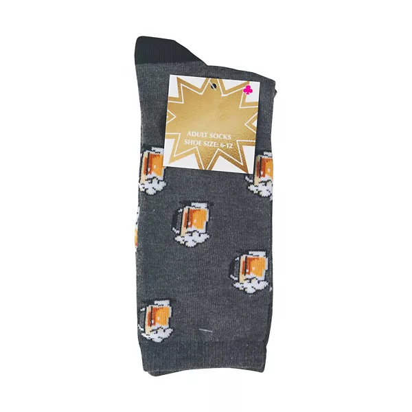 Adult Novelty Socks, Shoe Size 6-12, Assorted — Dollar General penny item