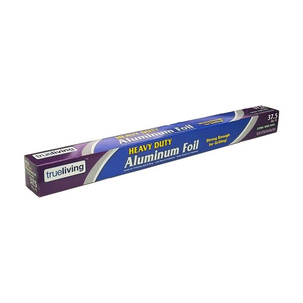 True Living Heavy Duty Aluminum Foil Roll, 37.5 sq ft — 70% off during the remodel at Dollar General #10340