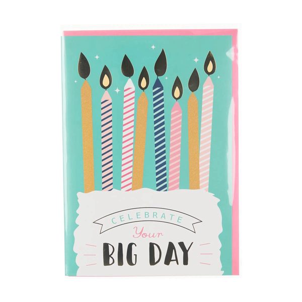 Spring 'Celebrate Your Big Day' Jumbo Card — Dollar General
