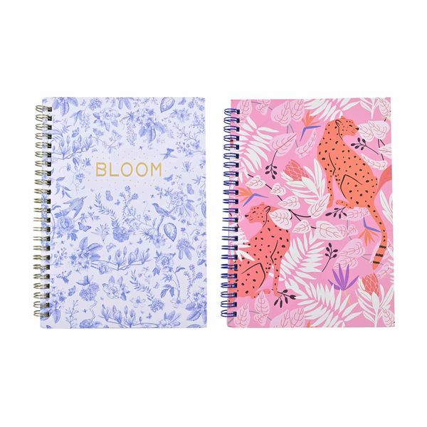Printed Fashionable Spiral Journal, 2 Assorted Styles — 70% off during the remodel at Dollar General #6535