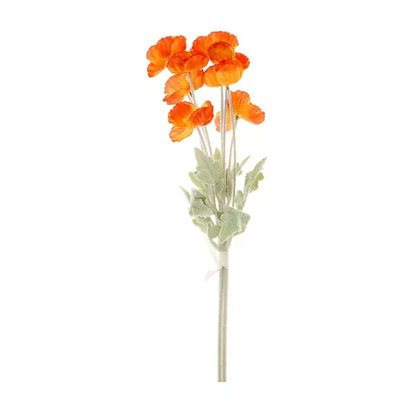 Pssp26 Orange Ppy Stm Home Decor Poppy Stem Assorted 1 Count — Dollar General penny item