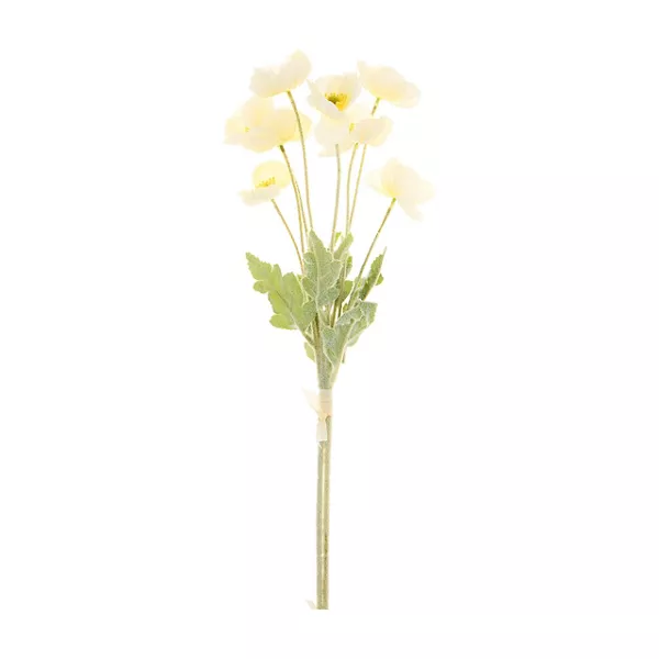 Pssp26 White Ppy Stm Home Decor Poppy Stem Assorted 1 Count — Dollar General penny item