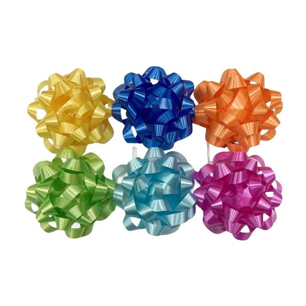 Gift Wrapping Confetti Bow, 6 Assorted Colors — 70% off during the remodel at Dollar General #20975