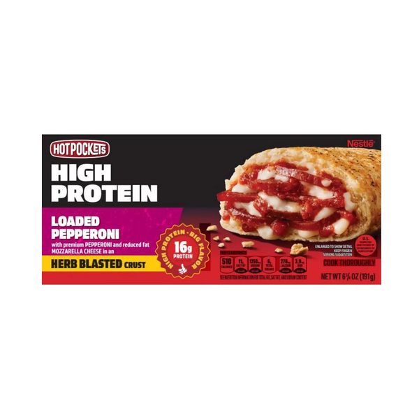 Hot Pockets Big & Bold Double Pepperoni Pizza, 4 pk — 70% off during the remodel at Dollar General #13201