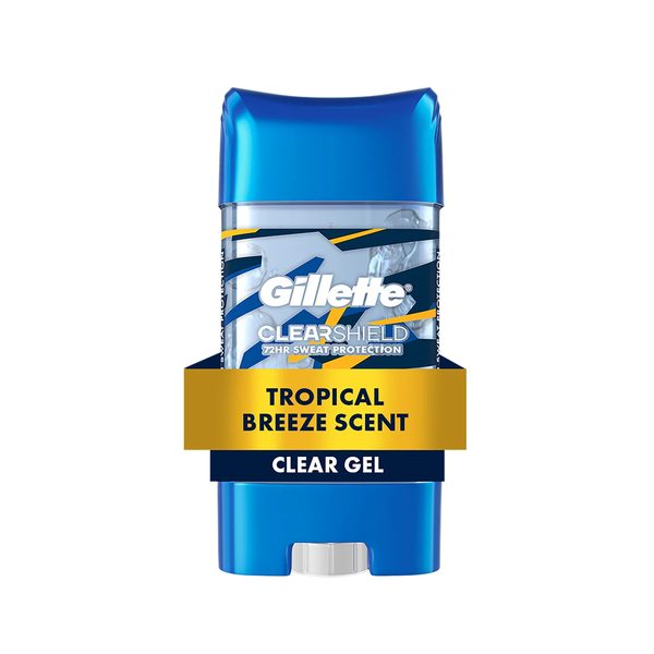 Gillette Clear Gel Antiperspirant and Deodorant for Men Tropical Breeze Scent 3.8 oz — Dollar General penny item