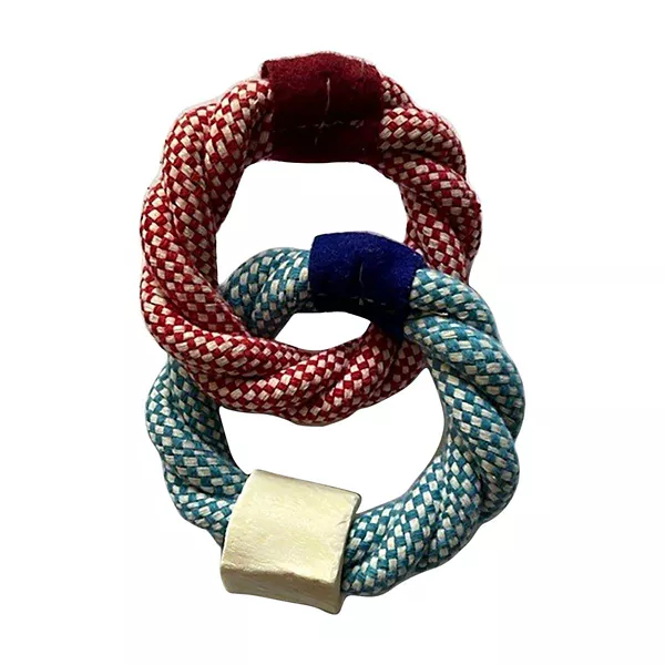 Forever Pals Rope Infinity Ring Dog Toy — Dollar General penny item