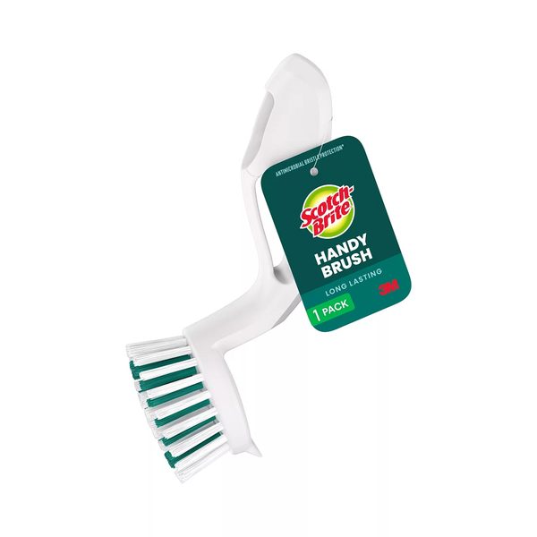 Scotch-Brite Handy Scrubber Cleaning Brush, 1 Dish Brush, Small & Versatile Tool with Long Lasting Bristles, Safe on Cookware, Tubs, Sinks, Car Tires, and More — 70% off during the remodel at Dollar General #3685