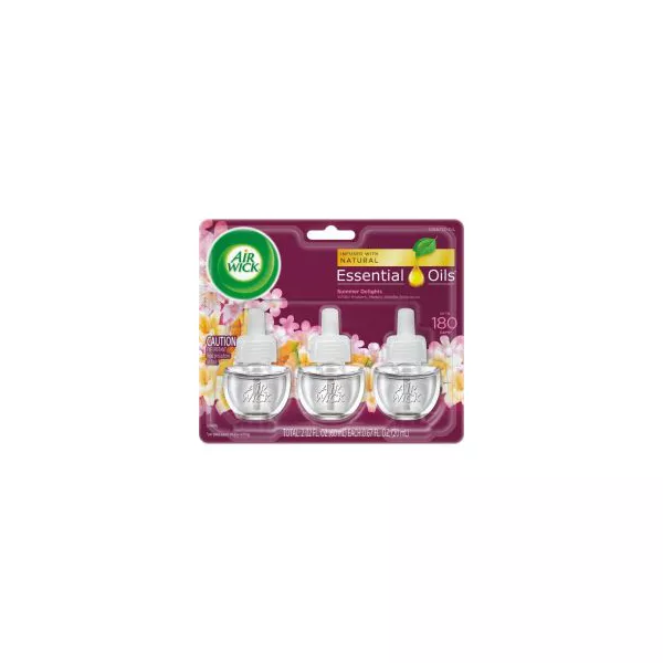 Air Wick Scented Oil Refill, Summer Delights, 3 Count — Dollar General penny item