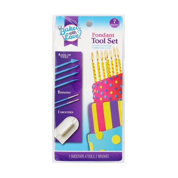 Baked with Love Fondant Tool Set — Dollar General (SKU 24576201)