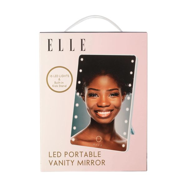 Elle LED Portable Vanity Lighted Mirror — Dollar General penny item