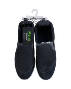 Men's Slip on Shoe, Black, Size 11 — Dollar General penny item