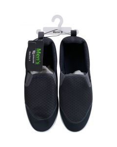 Men's Slip on Shoe, Black, Size 9 — Dollar General penny item
