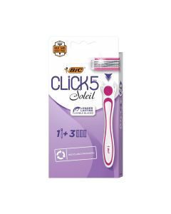 Bic Click 5 Soleil Women's Disposable Razor with Refills — Dollar General penny item