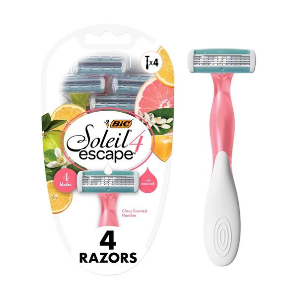 Bic Soleil Escape Women's Disposable 4-Blade Razors, 4 Pack — Dollar General penny item