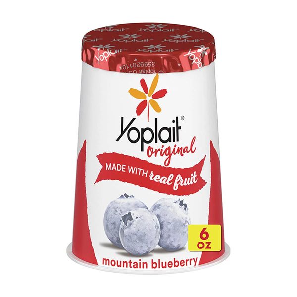 Yoplait Original Mountain Blueberry Low Fat Yogurt Cup, 6 oz — 70% off during the remodel at Dollar General #12026