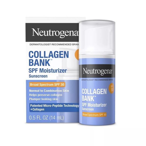 Neutrogena Collagen Bank Daily Face Moisturizer with SPF 30, 0.5 fl oz — Dollar General penny item