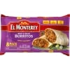 El Monterey Frozen Beef & Bean Burritos 8 count, 32 oz Family Size — 70% off during the remodel at Dollar General #13201