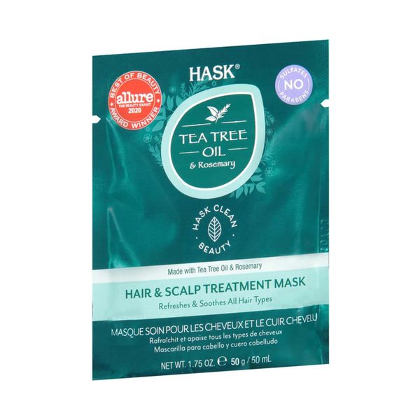 Hask Tea Tree Oil & Rosemary Hair & Scalp Treatment Mask, 1.75 oz — Dollar General penny item
