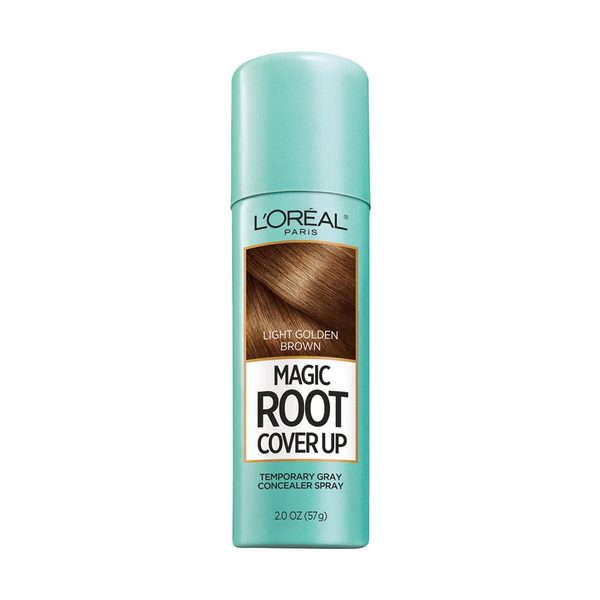 L'Oreal Paris Magic Root Cover Up Gray Concealer Spray - Light Golden Brown, 2 oz — Dollar General penny item