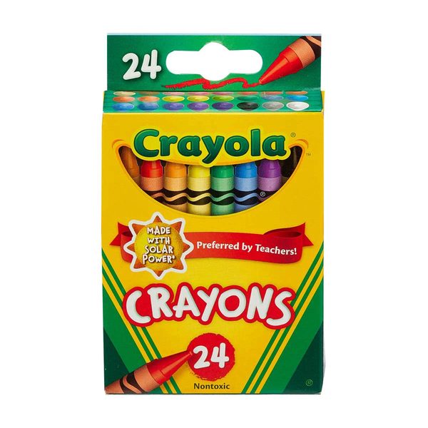 Crayola Nontoxic Crayons, 24 ct — 70% off during the remodel at Dollar General #21214