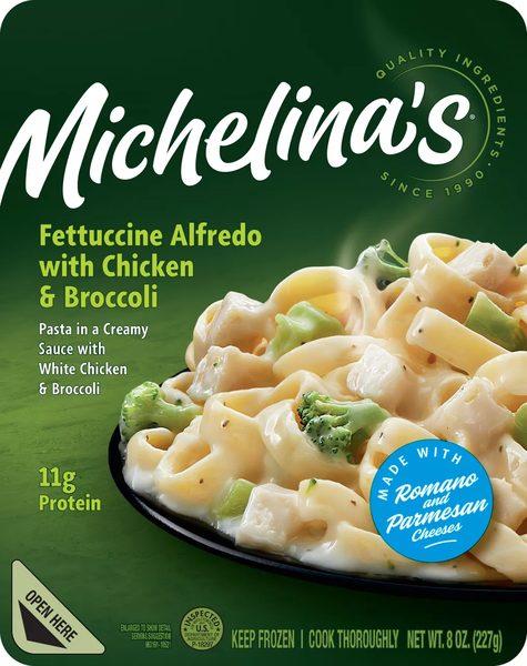 Michelina's Michelina's Fettucine Alfredo with Chicken and Broccoli Meal 8.0oz (Frozen Dinner) 8.0 OZ (Frozen) — 70% off during the remodel at Dollar General #13201