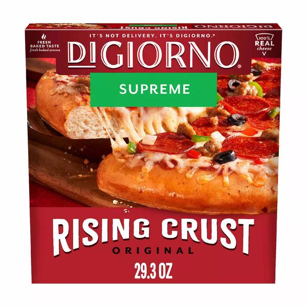 DiGiorno Frozen Pizza, Rising Crust Supreme Pizza — 70% off during the remodel at Dollar General #13201